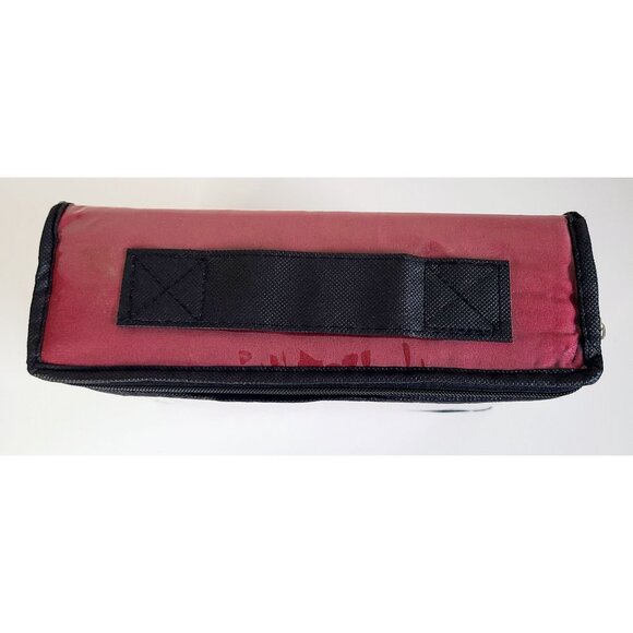 Queen HD Home Design Burgundy 400 Thread Count Luxurious Sheet Set Wrinkle free - Picture 4 of 5